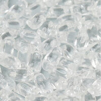  Storm Duo 2 Hole Bead - Crystal  - 00030
