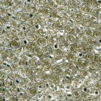 Miyuki 2.2mm Spacer Bead - SPR2-1 - Silver Lined Crystal