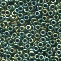 Miyuki 3mm Spacer Bead - SPR3-2008 - Matte Metallic Patina Iris