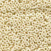 Miyuki 3mm Spacer Bead - SPR3-2021 - Matte Opaque Cream