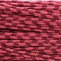 3mm Rose Merlot Stripe Rayon Soutache - ST1190