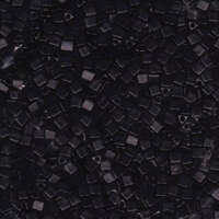 Miyuki 8/0 Sharp Triangle Bead - STR8-401F - Matte Opaque Black