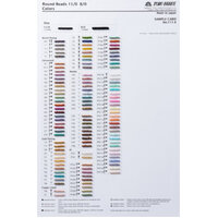 11/0 & 8/0 Round Seed Beads Colour Chart - 4