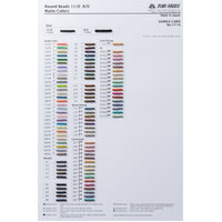 11/0 & 8/0 Round Seed Beads Colour Chart - 6
