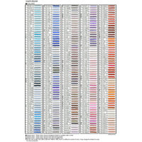 Aiko Seed Beads Colour Chart - Colour Graduation - 2