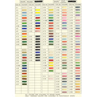 Treasure Seed Beads Colour Chart - 1