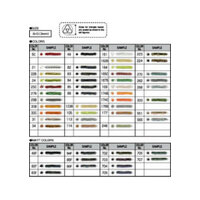 Triangle Seed Beads Colour Chart - 3