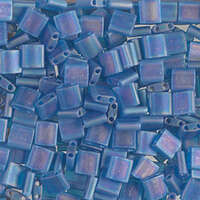 Miyuki Tila Bead - TL149FR - Matte Transparent Capri Blue AB