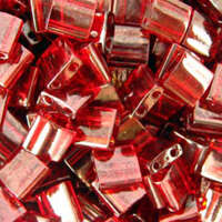 Miyuki Tila Bead - TL304 - Garnet Gold Luster