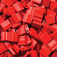 Miyuki Tila Bead - TL408 - Opaque Red