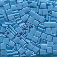 Miyuki Tila Bead - TL413 - Opaque Turquoise Blue