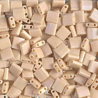 Miyuki Tila Bead - TL493FR - Matte Opaque Pear AB