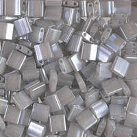 Miyuki Tila Bead - TL526 - Grey Ceylon