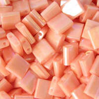 Miyuki Tila Bead - TL596 - Semi Matte Opaque Salmon