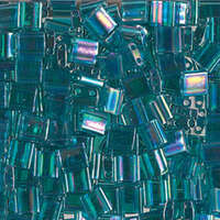 Miyuki Tila Bead - TL2458 - Transparent Teal AB