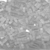 Miyuki Half Tila Bead - TLH037 - Crystal Frosted Mist