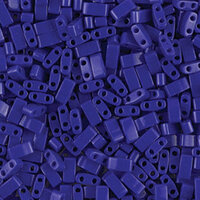 Miyuki Half Tila Bead - TLH414 - Opaque Cobalt