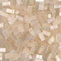 Miyuki Half Tila Bead - TLH2592 - Silk Ivory Mist