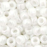 TOHO Opaque-Lustered White 8/0 Round - TR-08-121