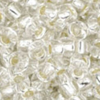 TOHO Silver-Lined Crystal 8/0 Round - TR-08-21