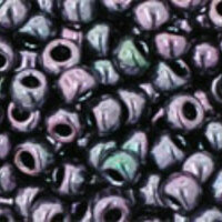 TOHO Metallic Amethyst Gun Metal 8/0 Round - TR-08-90