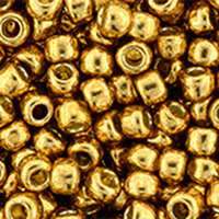 TOHO PermaFinish - Galvanized Old Gold 8/0 Round - TR-08-PF591