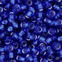 TOHO Silver-Lined Cobalt 11/0 Round - TR-11-28