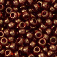 TOHO Gold-Lustered African Sunset 11/0 Round - TR-11-329