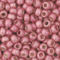 TOHO PermaFinish - Matte Galvanized Pink Lilac 11/0 Round - TR-11-PF553F