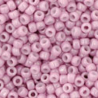 TOHO Opaque-Lustered Pale Mauve 15/0 Round - TR-15-127