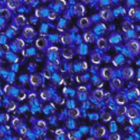 TOHO Silver-Lined Cobalt 15/0 Round - TR-15-28