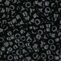 TOHO Opaque Jet 15/0 Round - TR-15-49