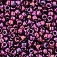 TOHO Higher-Metallic Dark Amethyst 15/0 Round - TR-15-503
