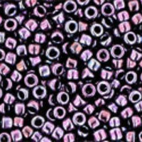 TOHO Metallic Amethyst Gun Metal 15/0 Round - TR-15-90