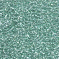 Miyuki 10/0 Triangle Bead - TR10-1128 - Light Blue Lined Crystal
