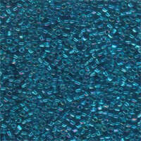Miyuki 10/0 Triangle Bead - TR10-1823 - Blue Lined Aqua