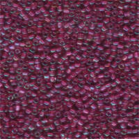 Miyuki 10/0 Triangle Bead - TR10-1833 - Amethyst Lined Rose