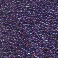 Miyuki 10/0 Triangle Bead - TR10-1835 - Amethyst Lined Purple