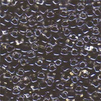 Miyuki 5/0 Triangle Bead - TR5-1106 - Black Lined Crystal