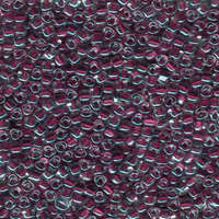 Miyuki 5/0 Triangle Bead - TR5-1118 - Wine Lined Crystal