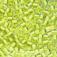 Miyuki 5/0 Triangle Bead - TR5-1119 - Lime Lined Crystal
