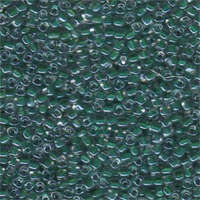 Miyuki 8/0 Triangle Bead - TR8-1117 - Teal Lined Crystal