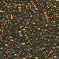 Miyuki 8/0 Triangle Bead - TR8-1126 - Yellow Gold Lined Crystal
