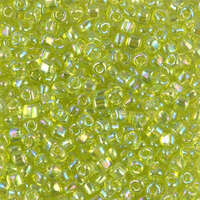 Miyuki 8/0 Triangle Bead - TR8-1153 - Lime Iris