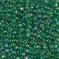 Miyuki 8/0 Triangle Bead - TR8-1154 - Green Iris