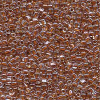 Miyuki 8/0 Triangle Bead - TR8-1551 - Ginger Lined Crystal AB