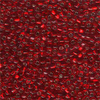 Miyuki 8/0 Triangle Bead - TR8-1809 - Silver Lined Garnet