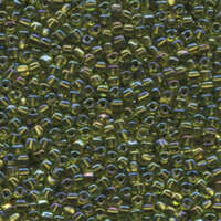 Miyuki 8/0 Triangle Bead - TR8-1813 - Chartreuse Lined Crystal AB