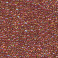 Miyuki 8/0 Triangle Bead - TR8-1820 - Lime Lined Fuchsia