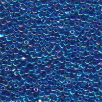 Miyuki 8/0 Triangle Bead - TR8-1829 - Light Blue Lined Purple